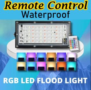 rgb flood light