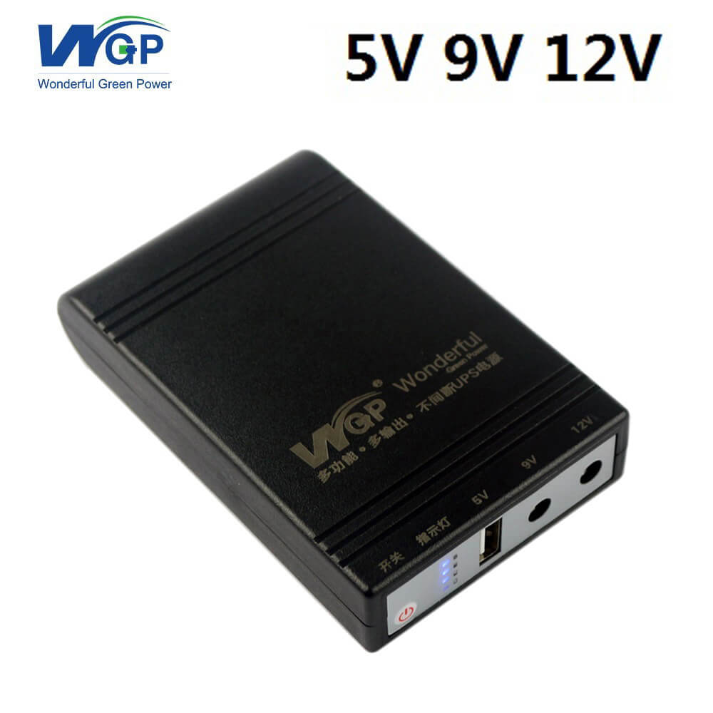 Wgp Router Ips WGP mini UPS 5/9/12v- Up To 8 Hours Backup Price In BD