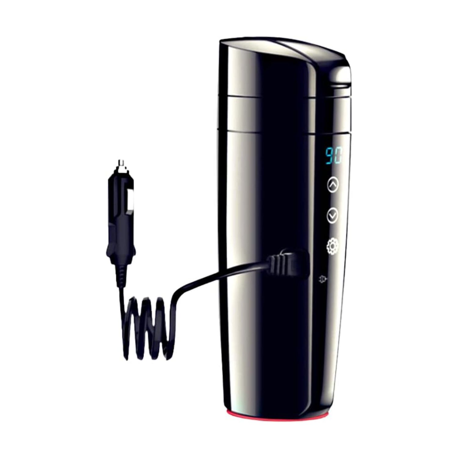 Stainless Steel Car Electric Kettle Travel Thermos – 12V/24V Portable Heat Cup